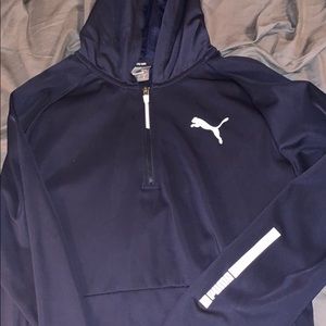 Puma hooded zip up